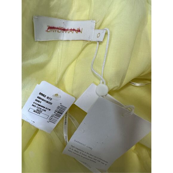 Zimmermann ruffled linen minidress Size AU0(US4) $650 - Picture 11 of 13